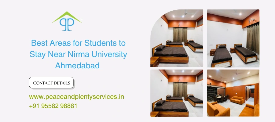 PG near Nirma University Ahmedabad, Best student PG in Ahmedabad