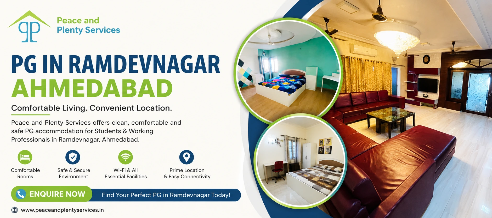 Best PG in Ramdevnagar Ahmedabad